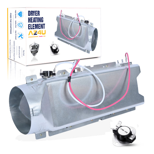 Dryer Heating Element Assembly Replaces For DLE2515S DLE2301R DLE2301W DLE2101W DLE1310W DLE7177WM DLE2512W DLEX7177RM DLE2701V DLE3050W DLE7177RM DLE5932S DLE2522W DLE2524W DLE2601R DLE2601W