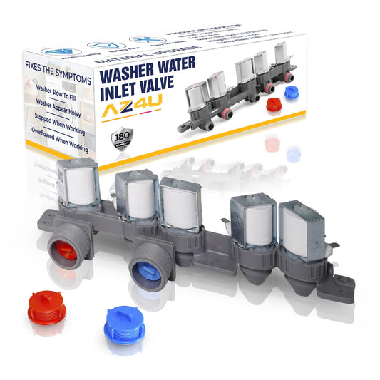 AZ4U 5221EA1008F AJU75152601 For AJU73213301 LG Water Inlet Valve Assembly Replacement for LG Kenmore Washer TAW35618287 AJU75152603 wt7200cw wt5001cw 79631522211 5221ea1008p 79631512210 79631512211